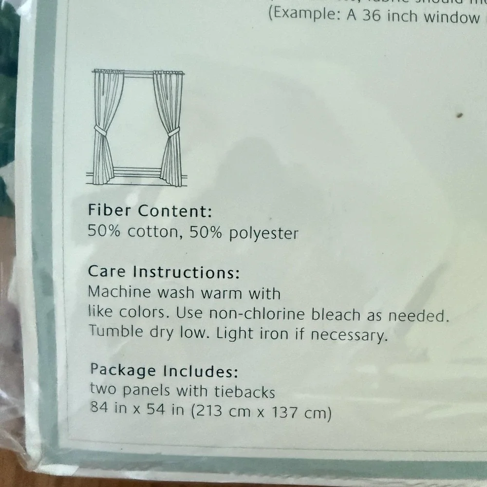 Vtg Waverly Garden Room Drapes Sweet Violets Tailored Window Curtains Pair 84x54